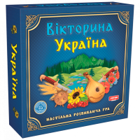 Настільна гра "Вікторина Україна" 0994 розвиваюча гра (0994)