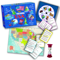 Настільна гра "Вікторина США" MKP0903 правила гри рос. і укр. мовою (MKP0903)