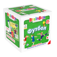 Карточная игра Brainbox "Футбол" Yago BZZBRFB02UA 55 карточек 1 игральный кубик(BZZBRFB02UA)