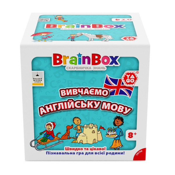 Карткова гра Brainbox "Вивчаємо англійську мову" Yago BZZBRLLE01UA 55 карток (BZZBRLLE01UA)