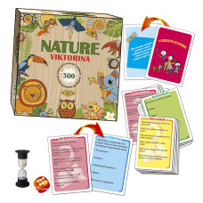 Дитяча настільна гра "NATURE. Вікторина" MKK0602 від 5 років (MKK0602)