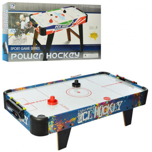 Настільний аерохокей на ніжках 3005B від батарейок