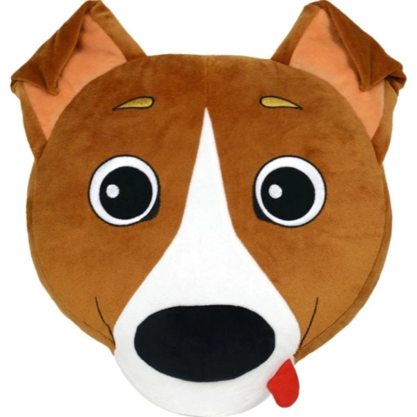 Подушка декоративна пес Патрон FWPATRONPI22WTBN2, 34 см (FWPATRONPI22WTBN2)