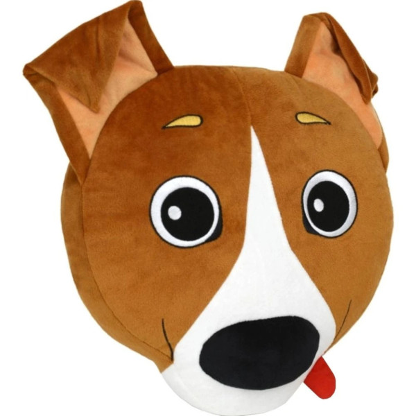 Подушка декоративна пес Патрон FWPATRONPI22WTBN2, 34 см (FWPATRONPI22WTBN2)