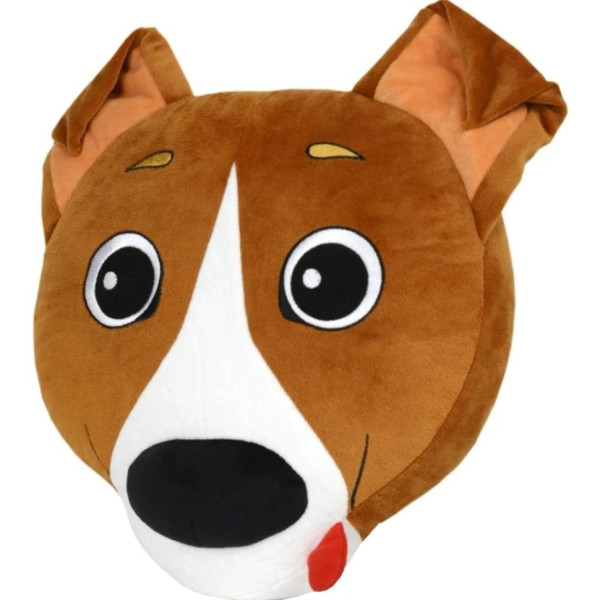 Подушка декоративна пес Патрон FWPATRONPI22WTBN2, 34 см (FWPATRONPI22WTBN2)