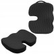 Ортопедична подушка для сидіння 4FIZJO 4FJ0613, 35x45x7 см, Black (4FJ0613)