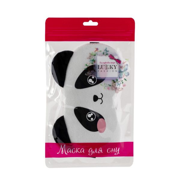Детская маска для сна "Панда" T20880 размер 24,6 x 14,6 см(T20880)