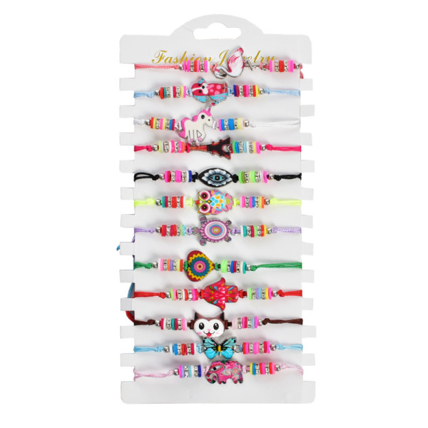 Набір браслетів Bambi 210726-2, 12 шт