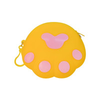 Дитячий гаманець-брелок "Лапка" C44413, 14 х 12 х 2 см Жовтий (C44413(Yellow))