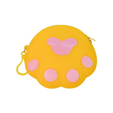 Дитячий гаманець-брелок "Лапка" C44413, 14 х 12 х 2 см Жовтий (C44413(Yellow))