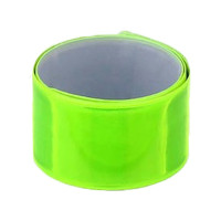 Світловідбивний браслет 125-SP(Green) зелений, 3х30 см (125-SP(Green))