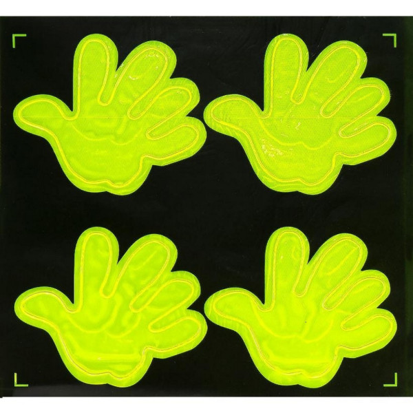 Наклейка світловідбивна "Рука" 130-CIT 4 штуки