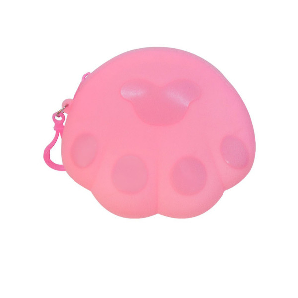 Детский кошелек-брелок «Лапка» C44413, 14 х 12 х 2 см Светло-Розовый(C44413(Light-Pink))