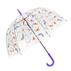 Детский зонтик-трость MK 3621-1 прозрачный