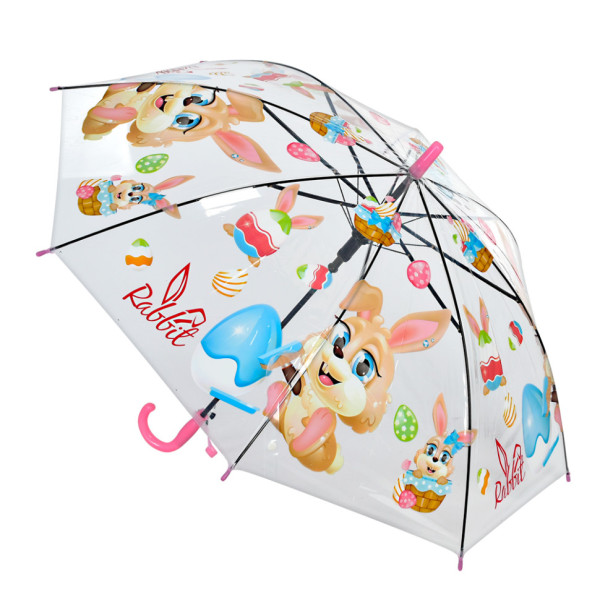 Дитяча парасолька Звірятка MK 4810 зі свистком