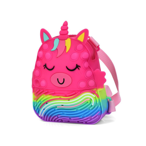 Дитяча сумочка-рюкзачок "Єдиноріг" 9882(Pink) розмір 20 см (9882(Pink))