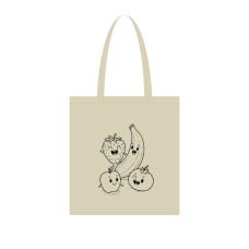 Екосумка для покупок "Фрукти" Сумка-шоппер 190CCT-6, 38 x 42 см (190г/м2) (190CCT-6)