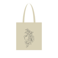 Экосумка для покупок "Пионы" Сумка-шоппер 190CCT-2, 38 x 42 см (190г/м2)(190CCT-2)