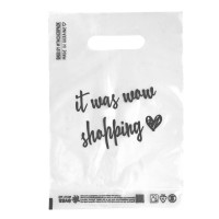 Пакет банан 20х30(+2,5) 51мкм LDPE прозрачный "WOW shoping" (100шт/уп|1000шт/ящ) CHP039(CHP039)