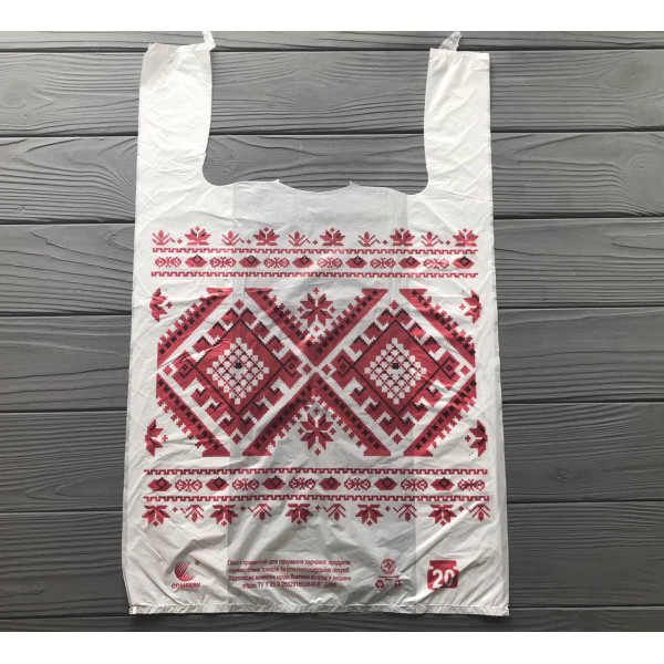 Пакет 30х55 Вышиванка 20мкм (20кг) (250шт/уп)
