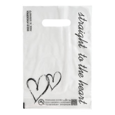 Пакет банан 20х30(+2,5) 51мкм LDPE прозорий "Straight to the heart" (100шт/уп|1000шт/ящ) CHP037(CHP037)