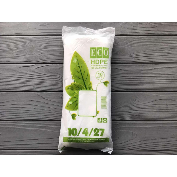 Пакеты фасовочные Эко 10х27 см
