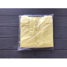 Пакет майка 22х40 см (160 шт) №1 жовта преміум