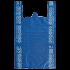 Пакет майка 34х57см 51мкм MDPE синій "LOVE UA" (50шт/уп|500шт/ящ) СHP067(СHP067)