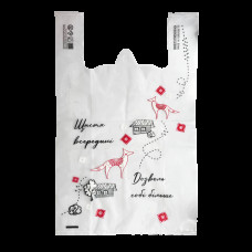 Пакет майка 34х57см 51мкм HDPE прозорий "ETHNO" (50шт/уп|500шт/ящ) CHP074(CHP074)