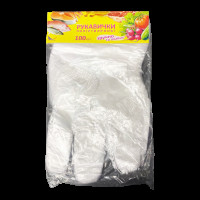 Перчатки Сокіл Пак пет прозорі (100шт/уп|100уп/ящ)(01-652)