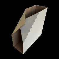 Гофрокартонний куточок білий 114х114х40 мм ГКБ1(ГКБ1)