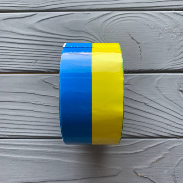 Скотч прапор України 48мм 40мкм 100м (72рул/ящ) IPU100