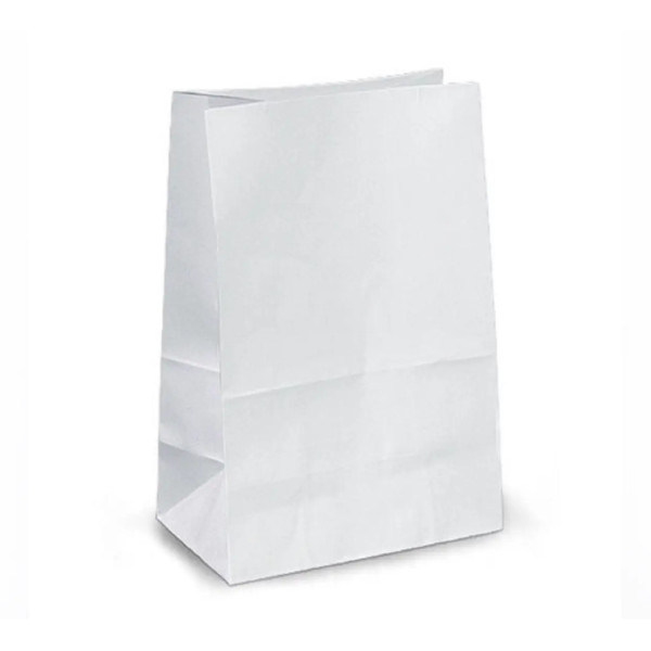 Пакет дно білий 210х115х280 мм (100шт/уп) 70гр/м2 203Ф