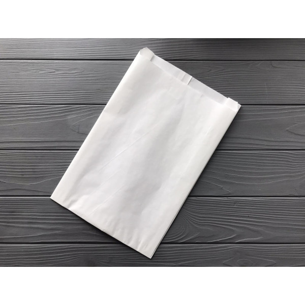 Пакет саше білий 320х200х50 132Ф