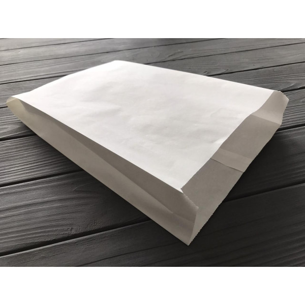 Пакет саше білий 320х200х50 132Ф