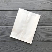 Пакет саше білий 170 x120x50 мм (жирний) 179Ф