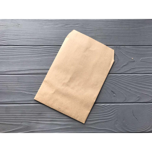 Пакет саше бурий 193х150 мм. 115Ф Монетні