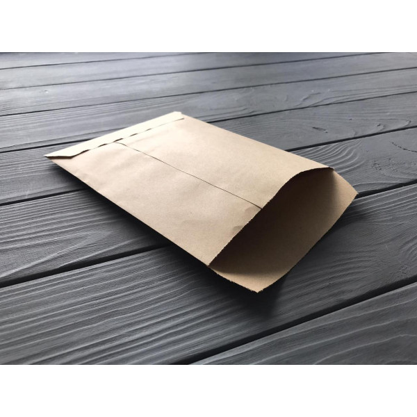 Пакет саше бурий 193х150 мм. 115Ф Монетні