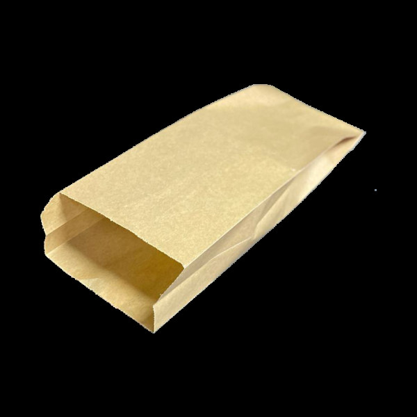 Пакет саше коричневий 280х100х50 мм 60гр/м2 (максимальна жиростійкість) 237Ф(237Ф)