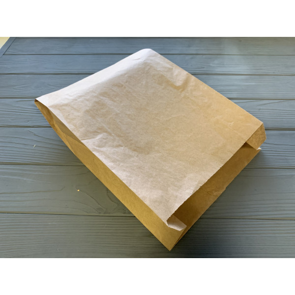 Пакет саше коричневий 340х220х80 мм 40гр/м2 42Ф