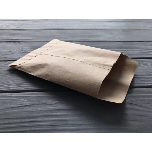 Пакет саше бурий 170х130х0 мм. 112Ф Монетні