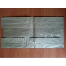 Бумажный пакет с прозрачной вставкой 420х210х70/80 мм 59