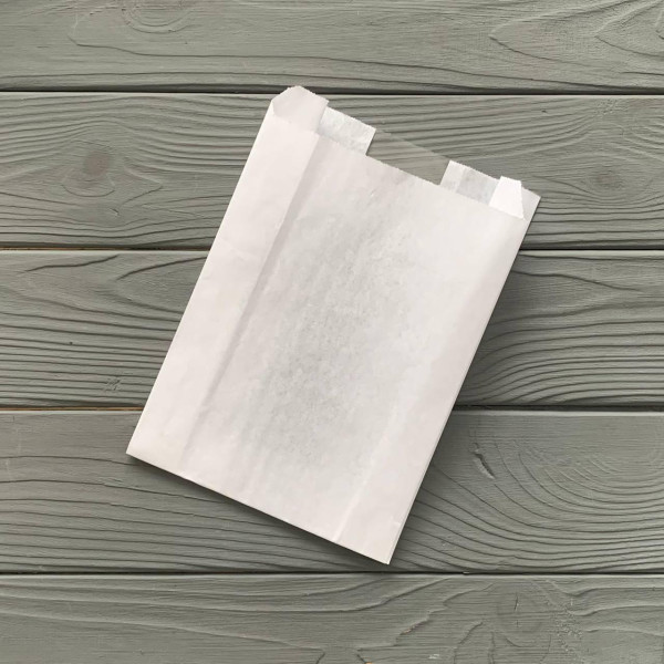 Пакет з прозорою вставкою 210х140х50 мм. 187Ф