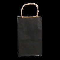 Пакет дно-ручки чорний/бурий 310х200х350 80г/м2 (50шт/уп|150шт/ящ) 956Ф