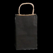 Пакет дно-ручки чорний/бурий 310х200х350 80г/м2 (50шт/уп|150шт/ящ) 956Ф