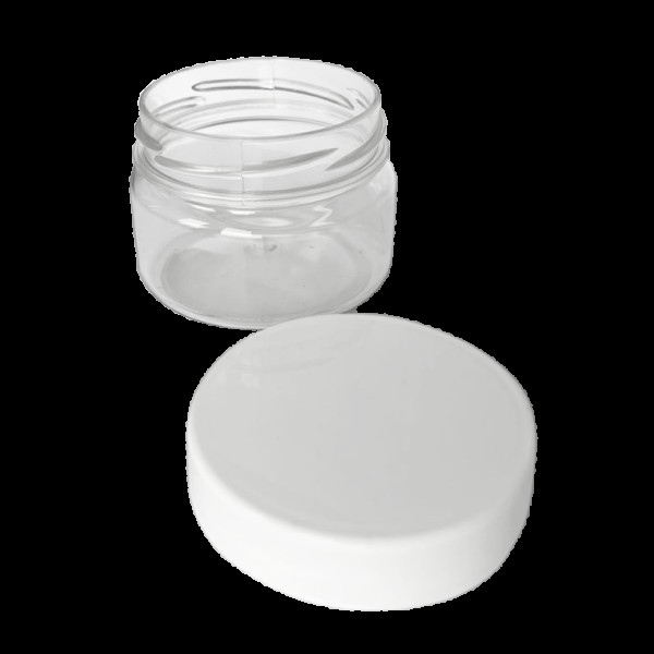 Банка ПЕТ 100 мл 63мм з кришкою (циліндр) 200шт