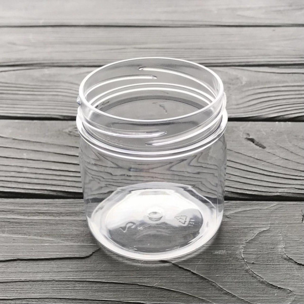 Банка ПЕТ з кришкою 150 мл 63мм (циліндр) 200 шт