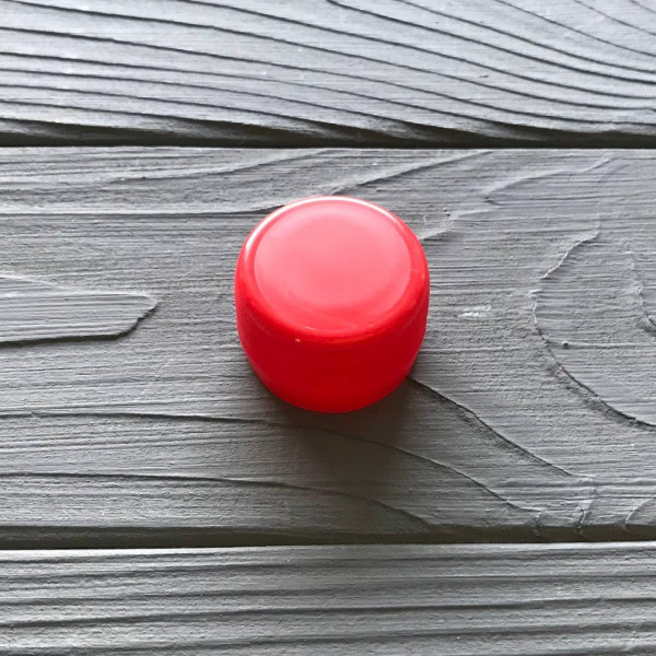 Крышка ПЭТ красная (28мм) (2500шт/ящ)

