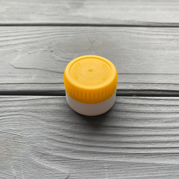 Крышка PET для растительного масла 29мм. желтая (с клапаном)
