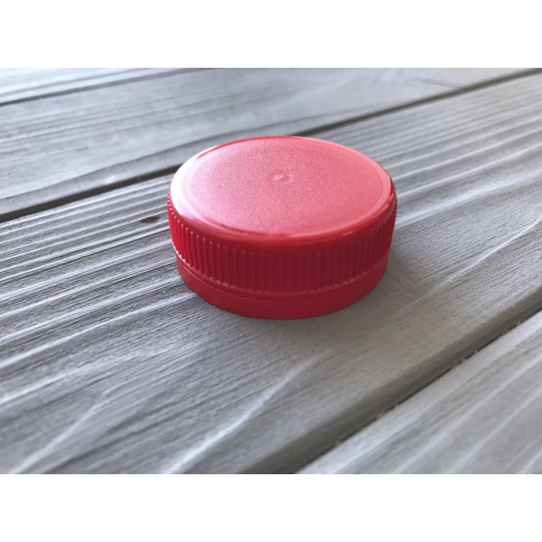 Кришка ПЕТ червона (38мм) (3300шт/ящ)